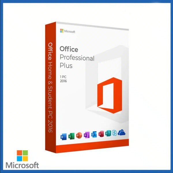 Microsoft Office 2016 Professional Plus – Only For Windows